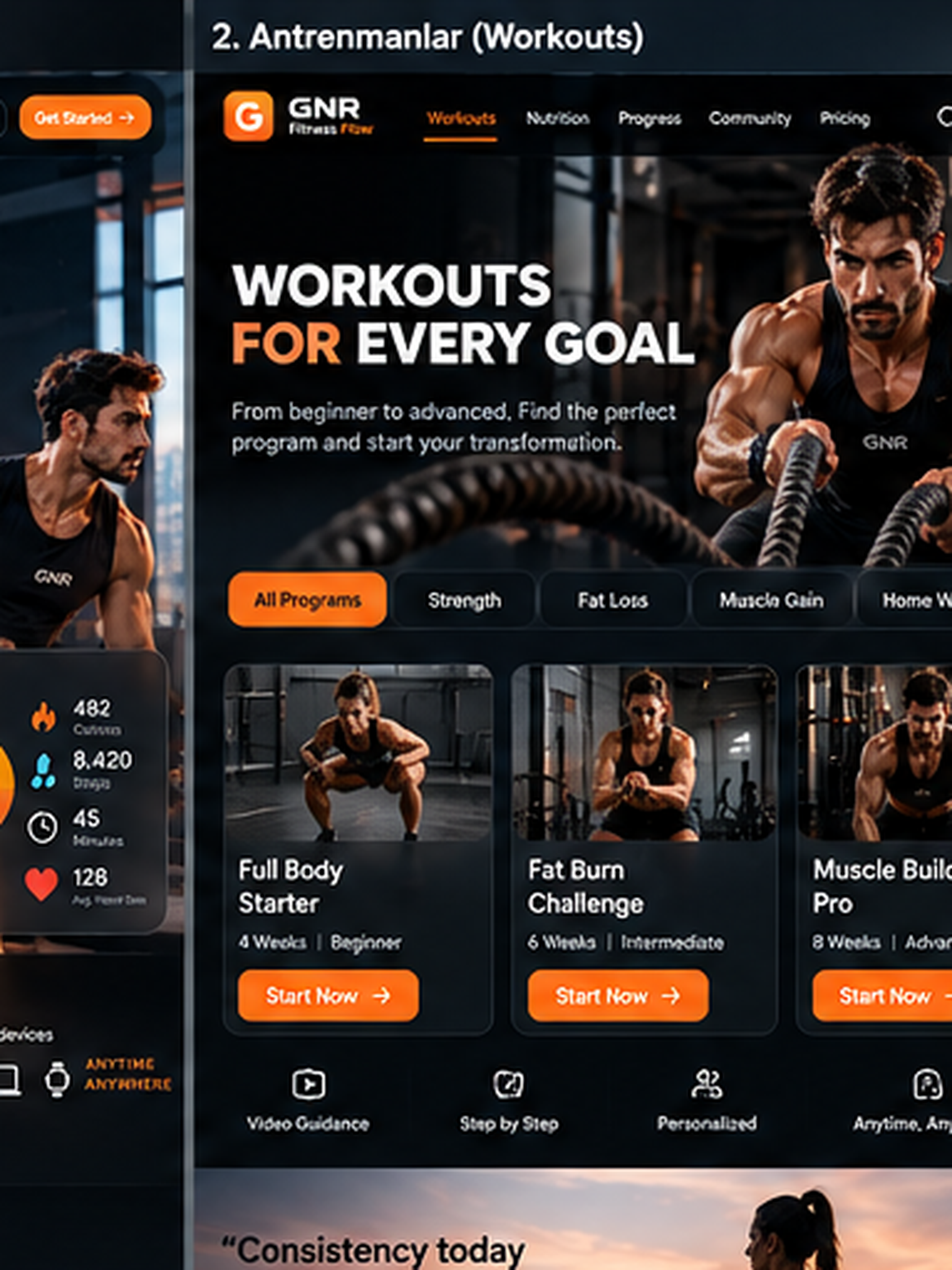 GNR Fitness Flow generated visual