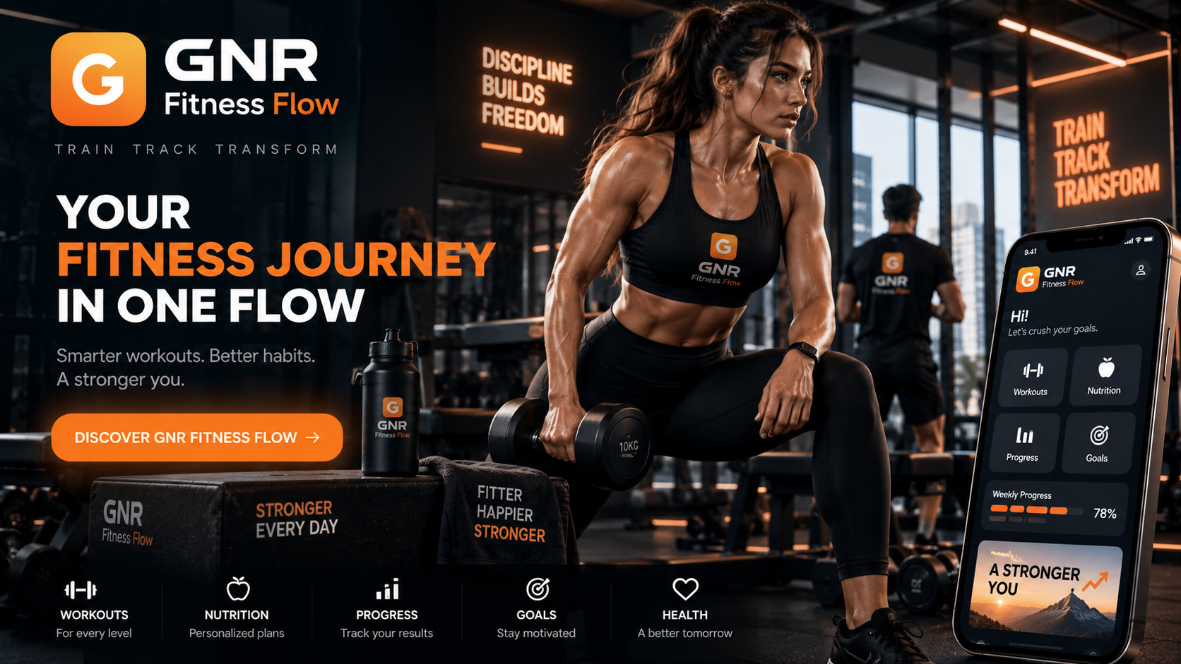 GNR Fitness Flow generated visual