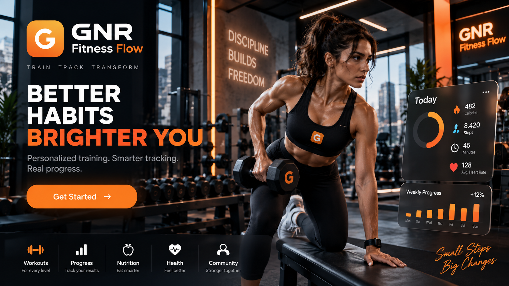 GNR Fitness Flow generated visual