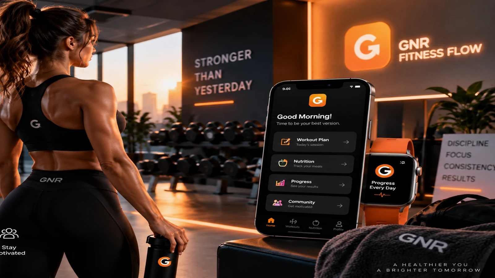 GNR Fitness Flow environment