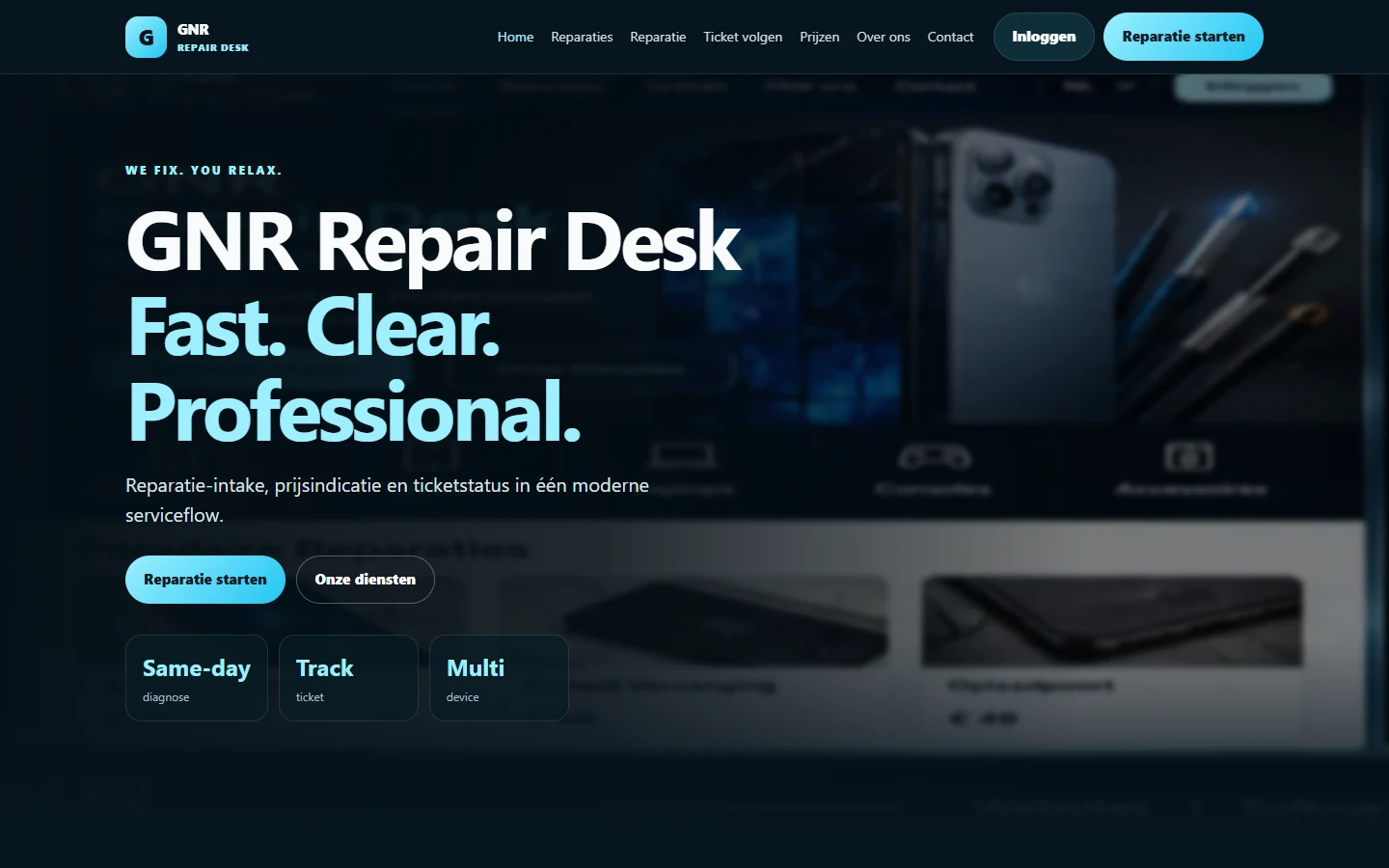 GNR Repair Desk
