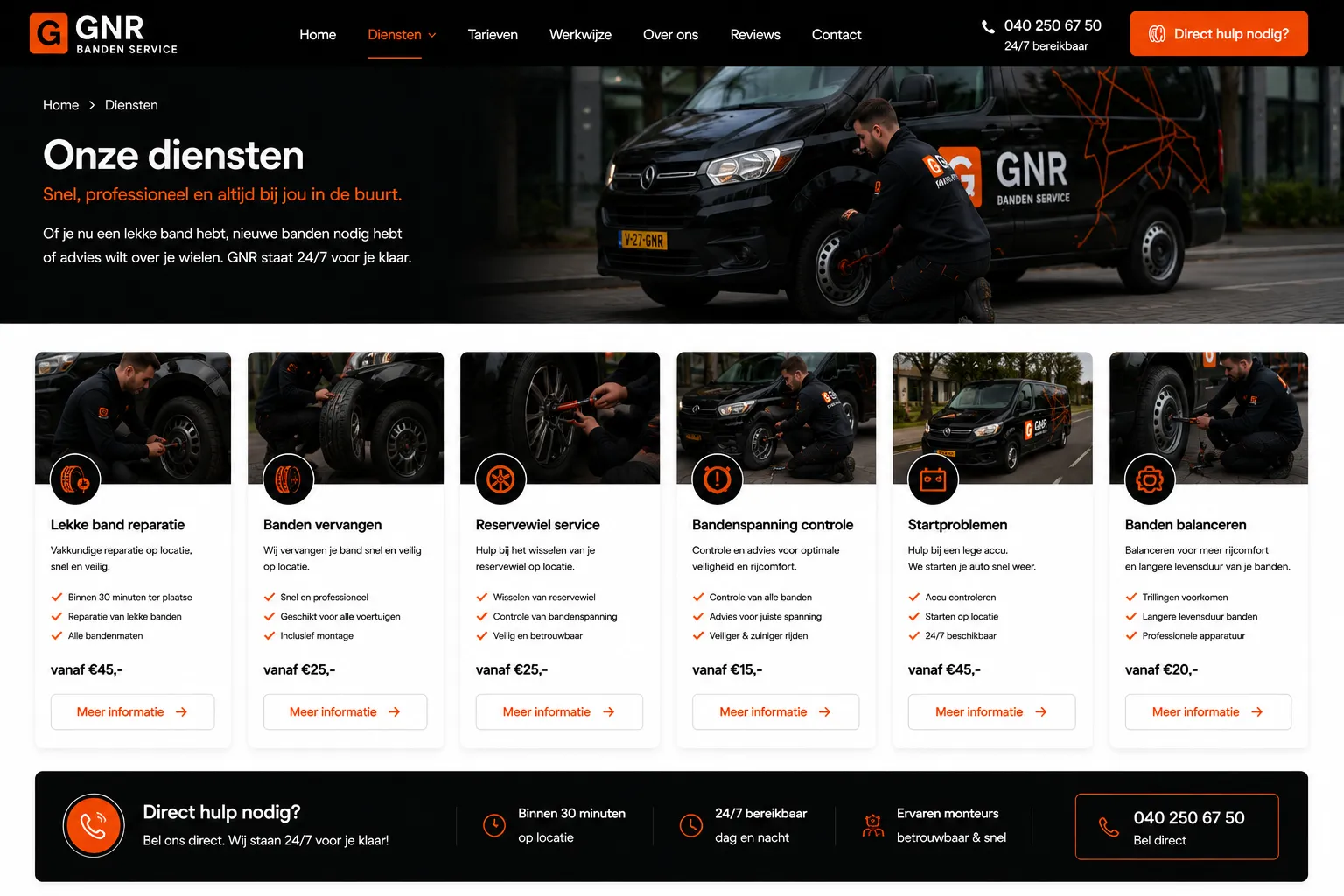 GNR Banden Service
